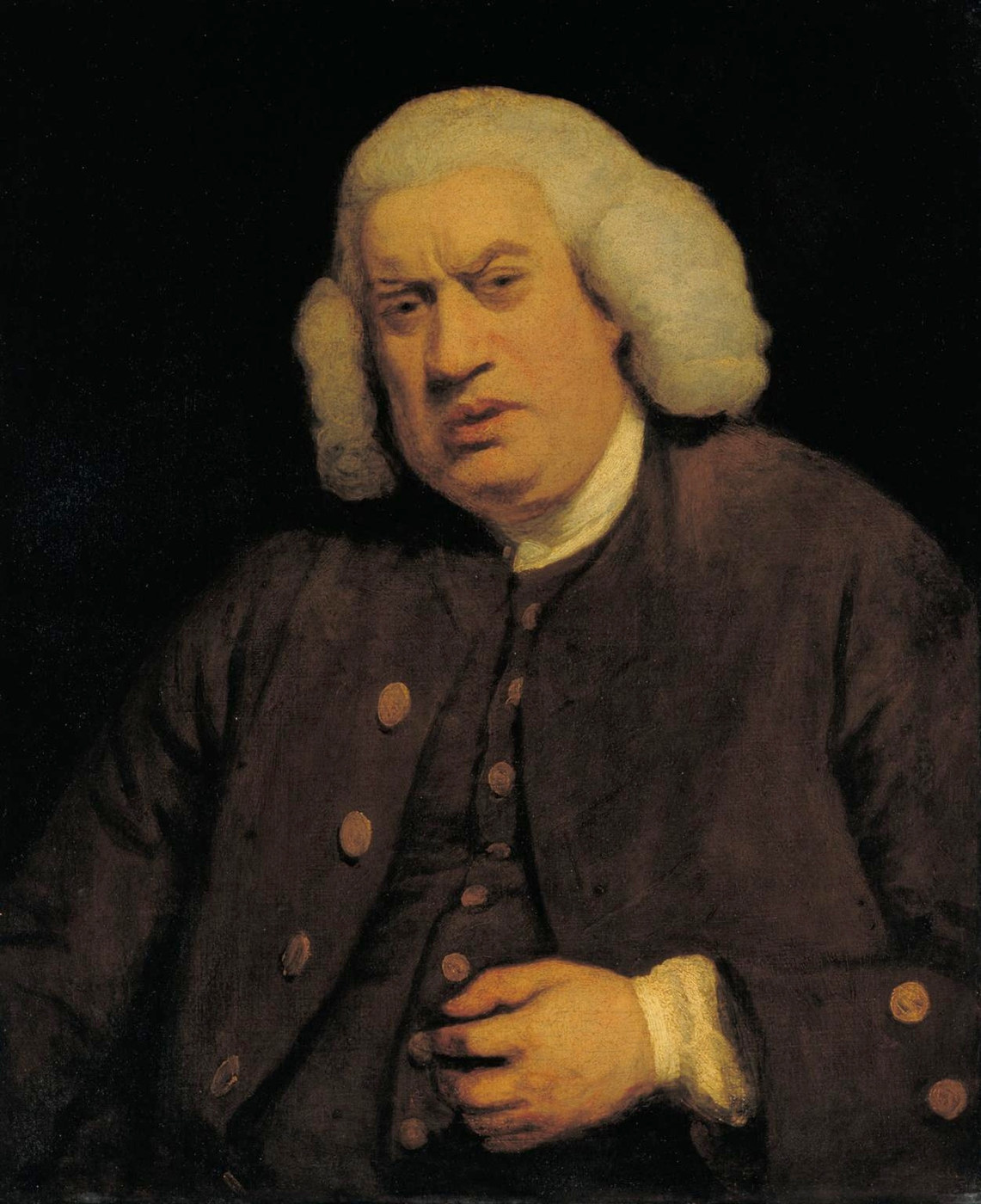 Porträt Samuel Johnsons von Joshua Reynolds aus dem Jahr 1772.
